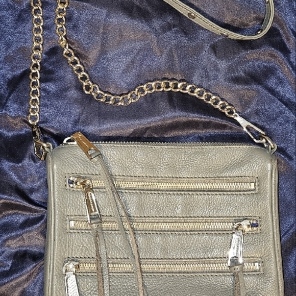 Rebecca Minkoff Grey Crossbody Bag - Picture 1 of 5